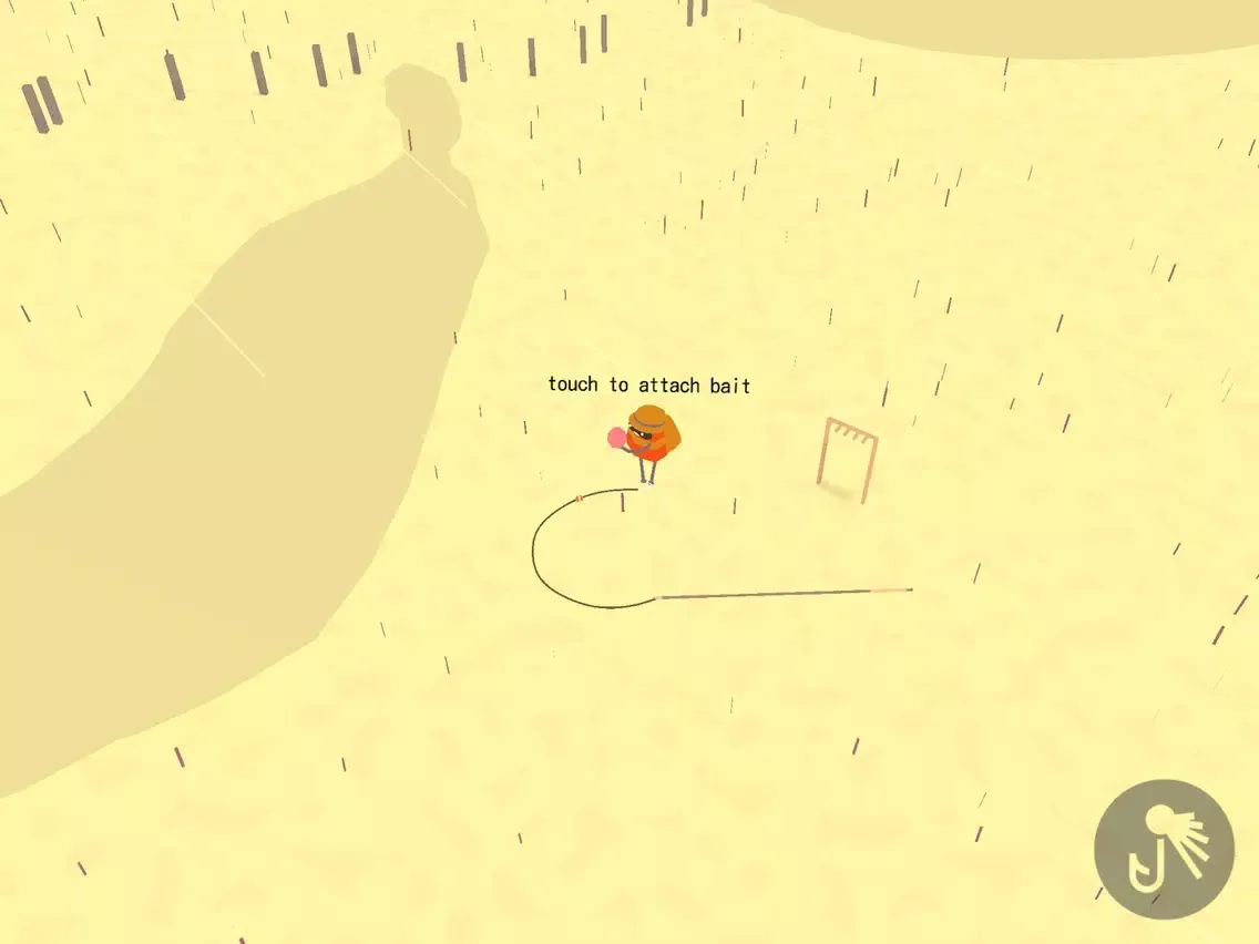 Tangkapan skrin Desert Fishing iPad 