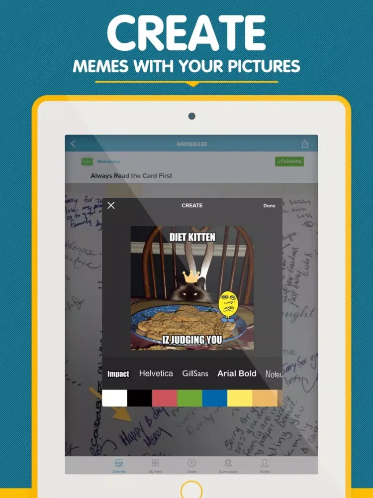 Captures d'écran de Cheezburger - Funny Memes, Videos, Pics and GIFs iPad 