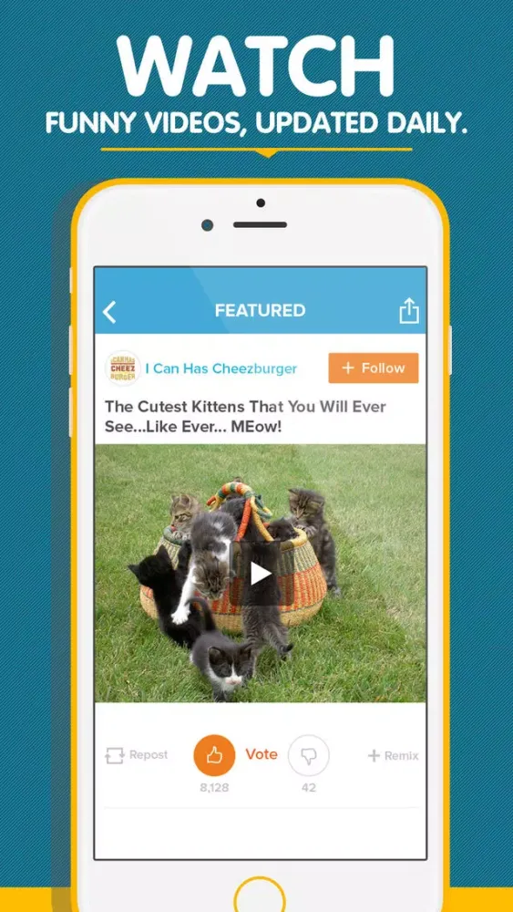 Captures d'écran de Cheezburger - Funny Memes, Videos, Pics and GIFs