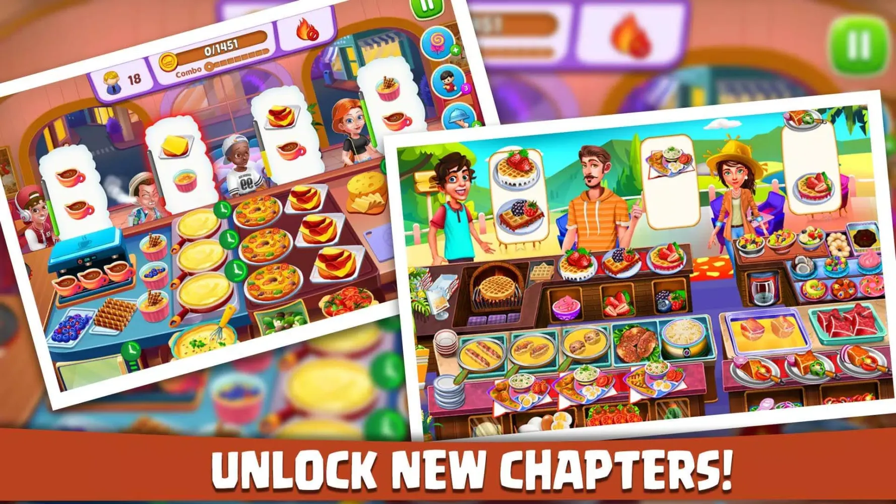 Captures d'écran de Crazy Cooking Burger Wala Game