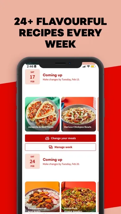 Chefs Plate: Easy Meal Planner Screenshots