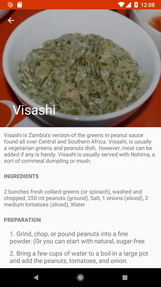 Chef Zambia Ekran Görüntüleri