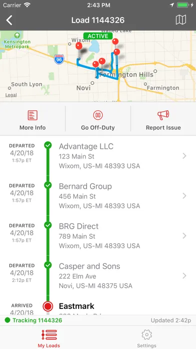 Chek Call Screenshots