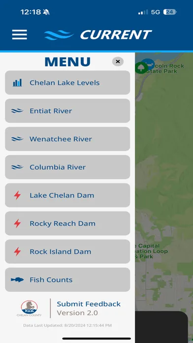Chelan County PUD Current Screenshots