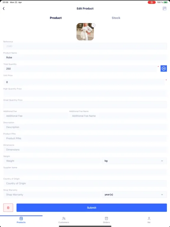 تصاویر Shoppa - Inventory Organizer iPad 