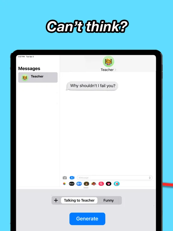 Screenshot di Chatback Pro - Best Text App iPad 