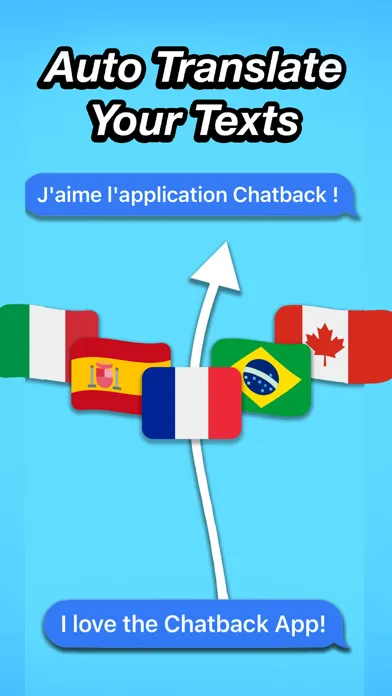 Screenshot di Chatback Pro - Best Text App