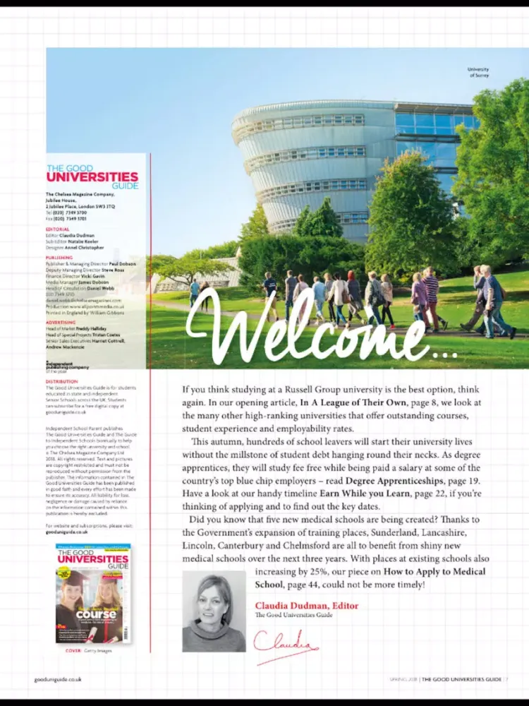 Good Universities Guide iPad  스크린샷
