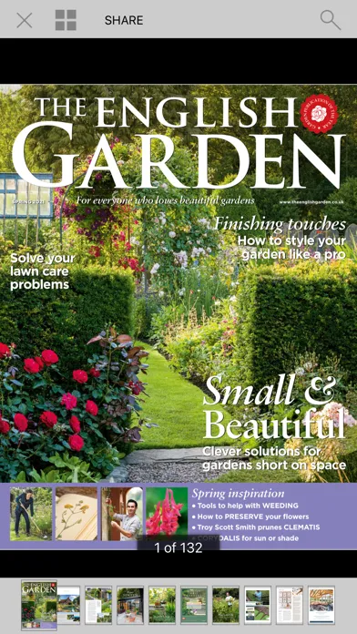 Capturas de pantalla de The English Garden Magazine