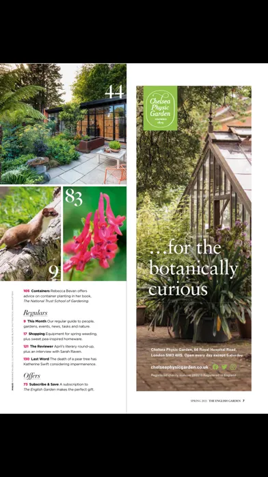 Capturas de pantalla de The English Garden Magazine