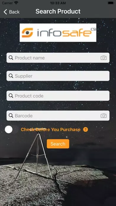 Captures d'écran de Chemical Safety - InfosafeCSI