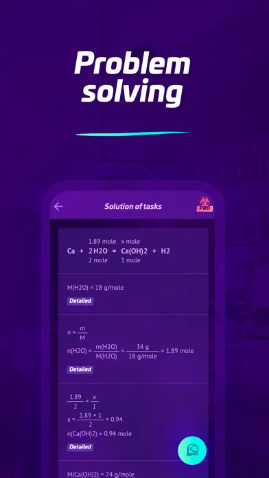 Chemistry X10: solver, answers Screenshots