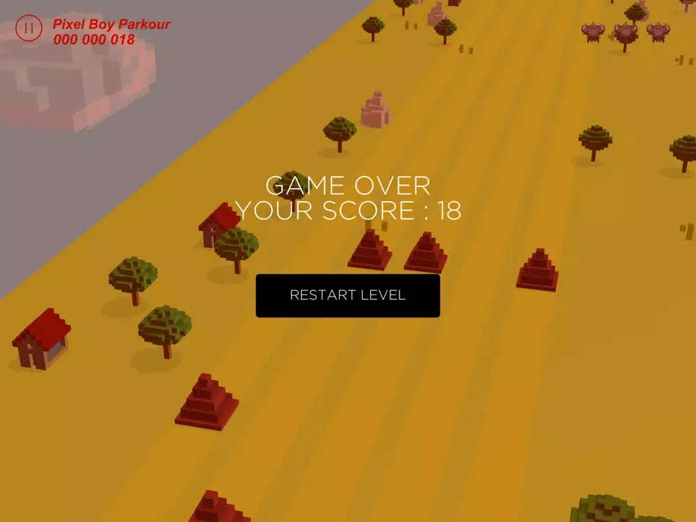 Tangkapan layar Pixel Boy Parkour iPad 