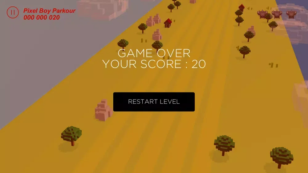 Tangkapan layar Pixel Boy Parkour