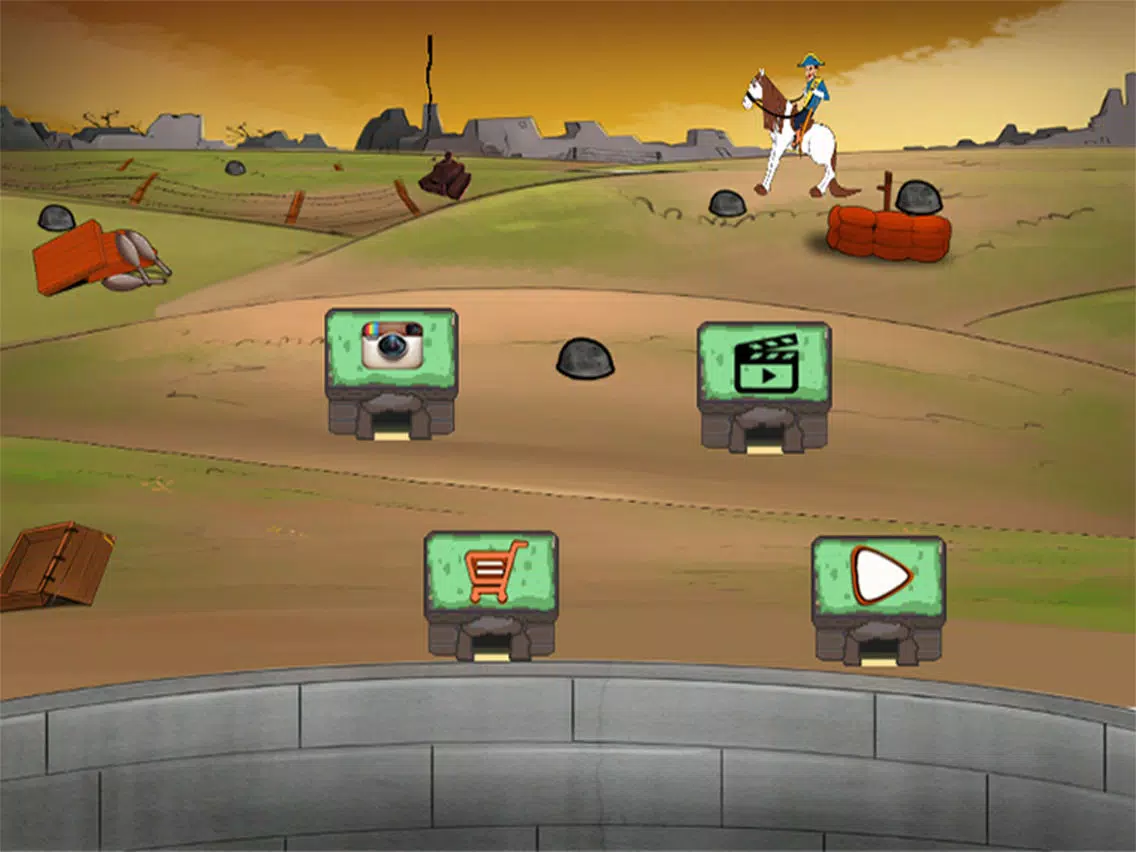 Capturas de tela do In the depth of the war iPad 