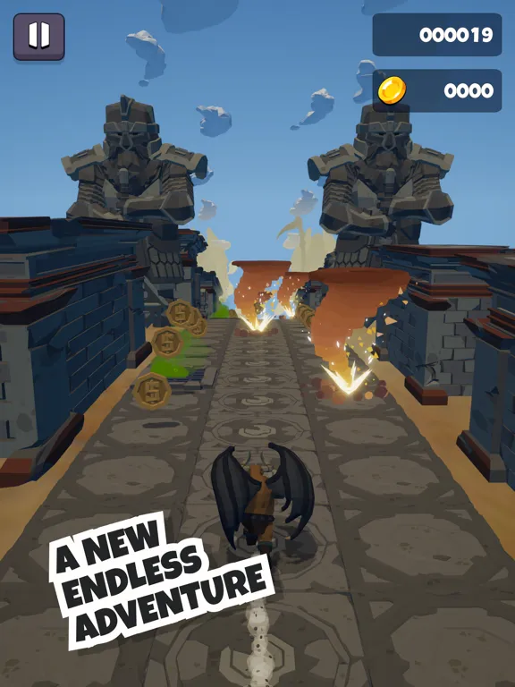 Gargoyle Runner 2 iPad 应用截图