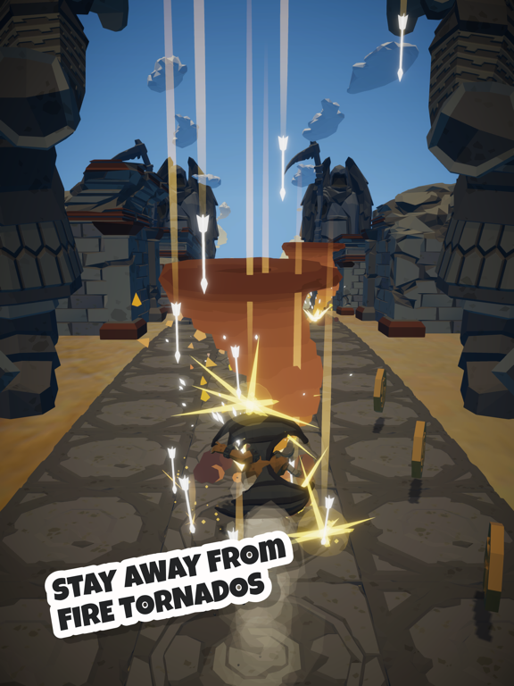 Tangkapan skrin Gargoyle Runner 2 iPad 