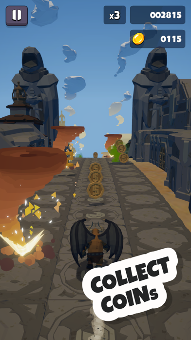 Tangkapan skrin Gargoyle Runner 2