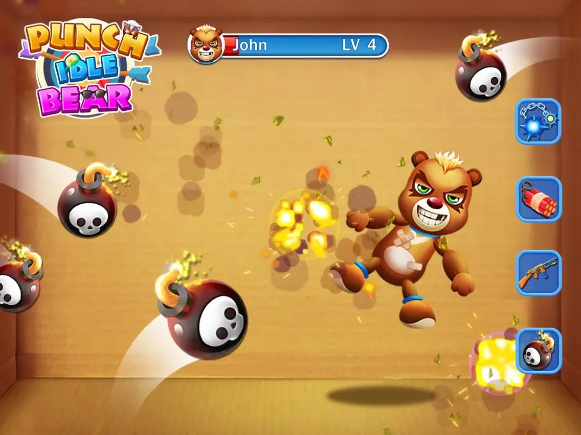تصاویر Punch Idle Bear iPad 