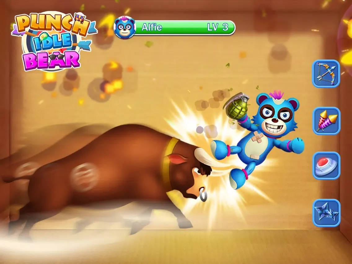 تصاویر Punch Idle Bear iPad 