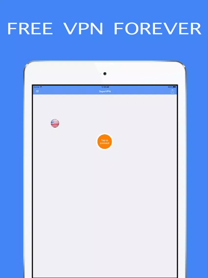 Capturas de tela do SuperVPN - Best Free Privacy & Security Proxy iPad 