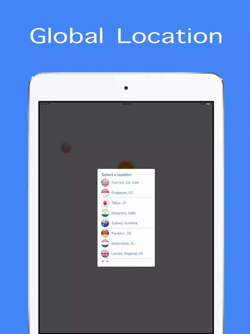 Capturas de tela do SuperVPN - Best Free Privacy & Security Proxy iPad 