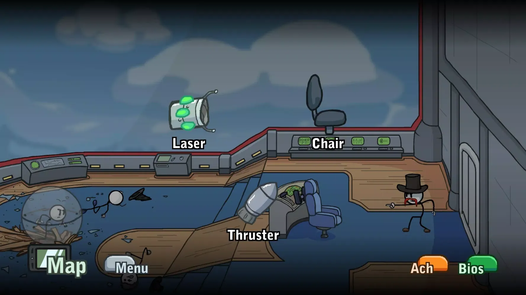 Tangkapan skrin Airship Breach: Infiltration