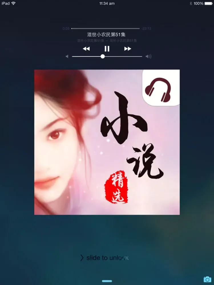 Zrzuty ekranu 网络小说精选全集 免费在线无限听小说 iPad 