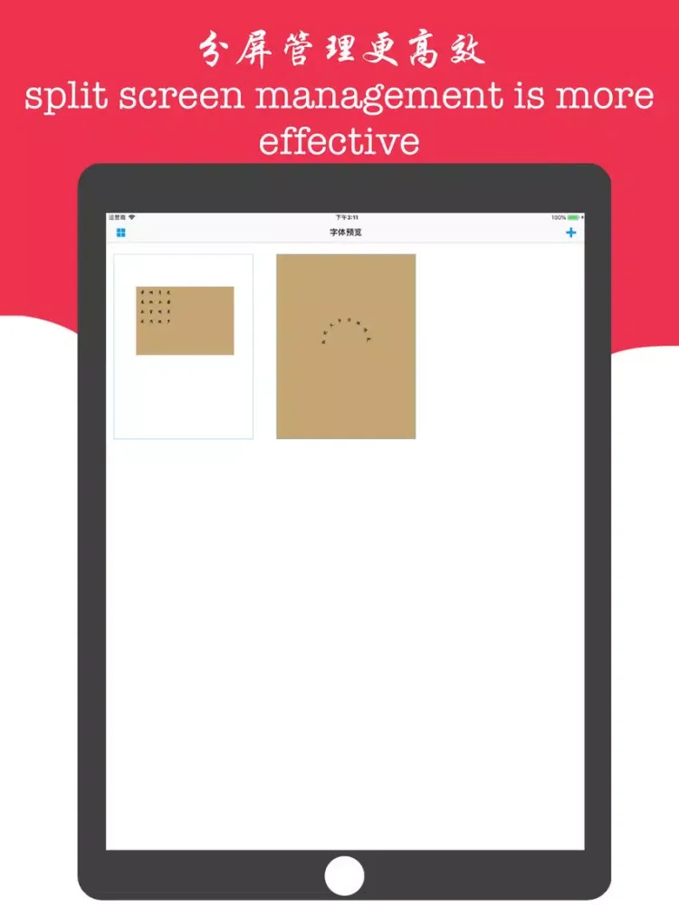 方块字 iPad  Screenshots