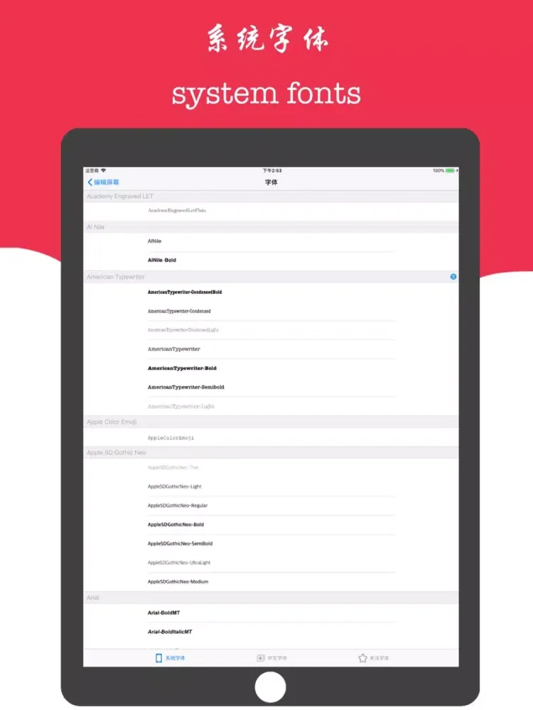 方块字 iPad  Screenshots