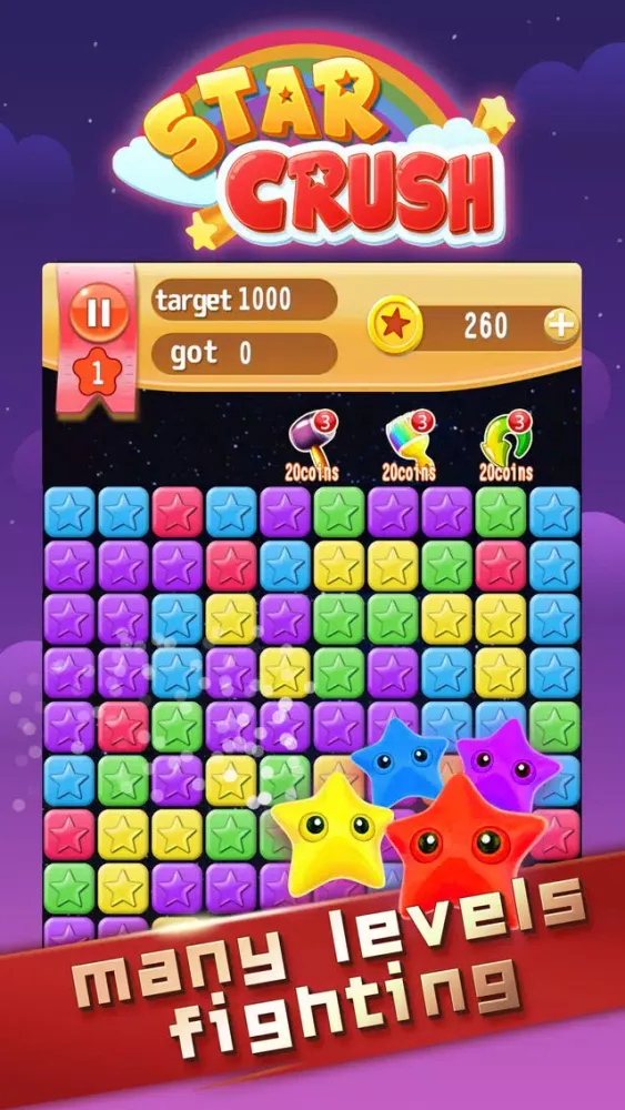 Star Crush - Pop Match 3 Games Screenshots
