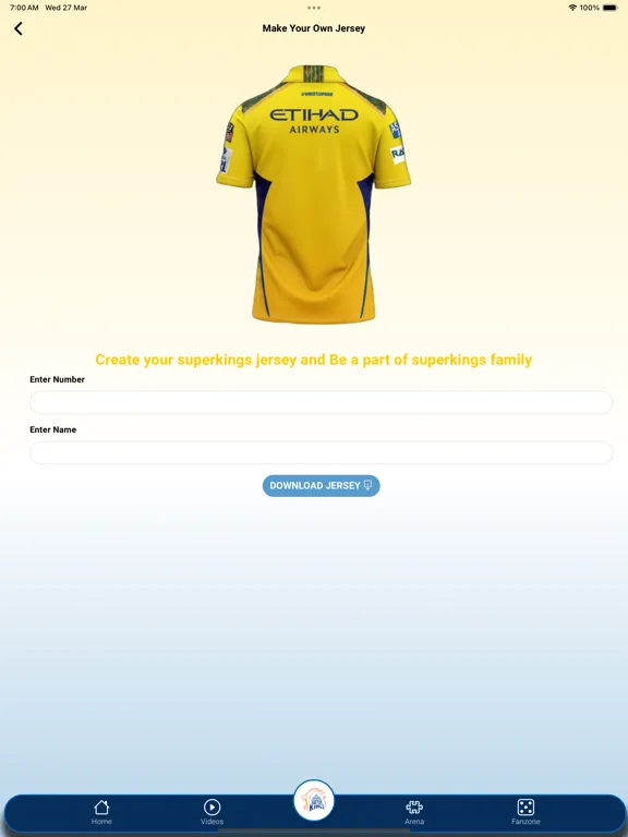 Captures d'écran de CHENNAI SUPER KINGS. iPad 