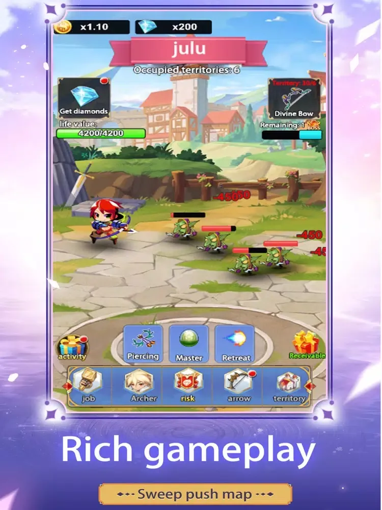 Wind Warrior Fantasy iPad  سکرین شاٹس