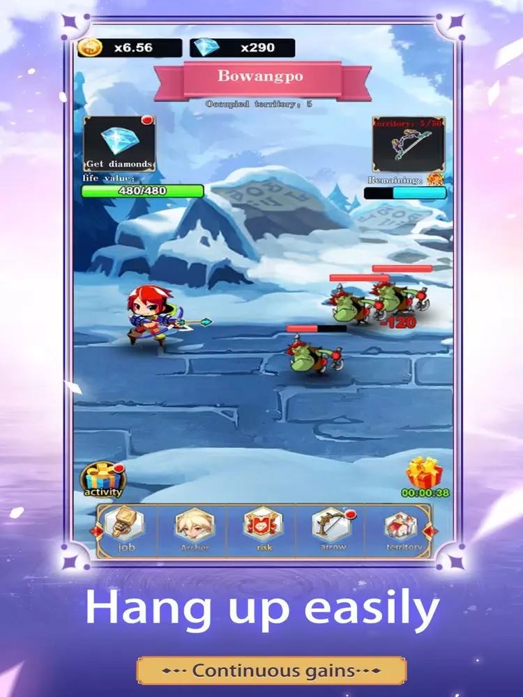 Wind Warrior Fantasy iPad  سکرین شاٹس