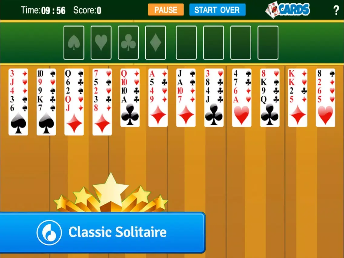 Classic Solitaire - Free Games For Card iPad  Screenshots