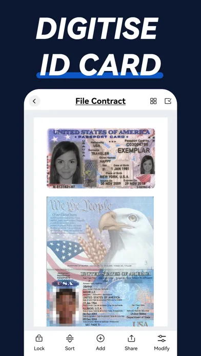 WeScan - PDF Scanner & OCR App スクリーンショット
