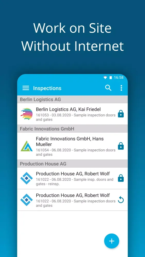 Auto Doors Safety Inspection Screenshots