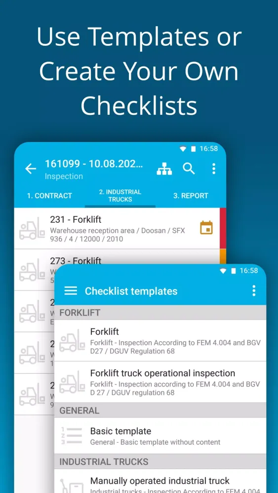 Captures d'écran de Industrial Trucks Safety