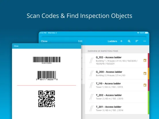 Ladder Safety Inspection iPad  Ekran Görüntüleri