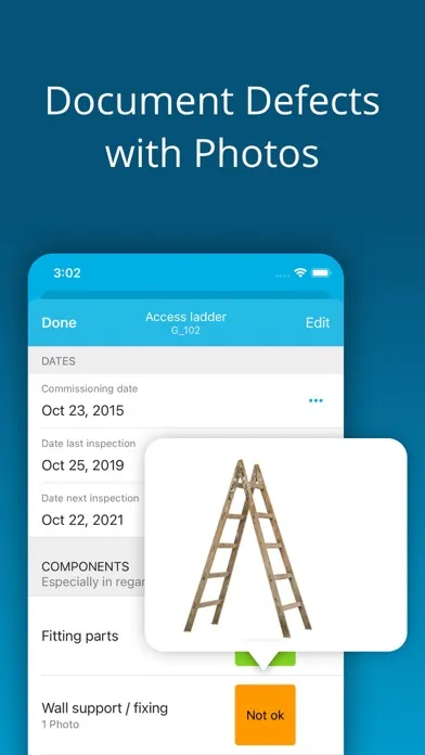 Ladder Safety Inspection Ekran Görüntüleri