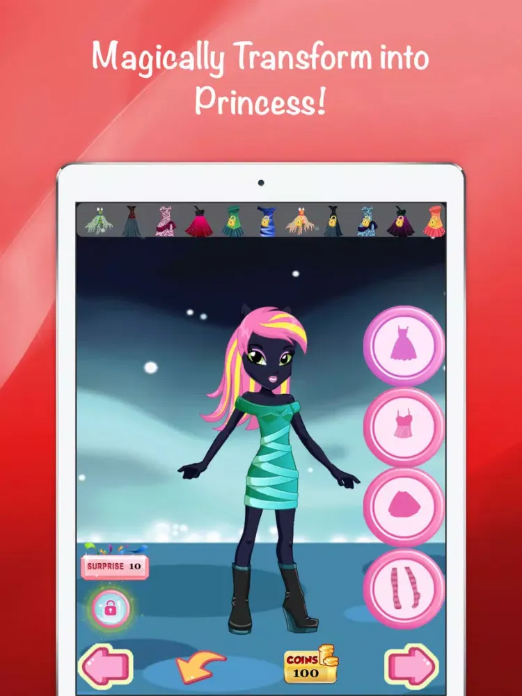 Chrysalis Dark Queen dress up Celeb Glamorous iPad  Ekran Görüntüleri