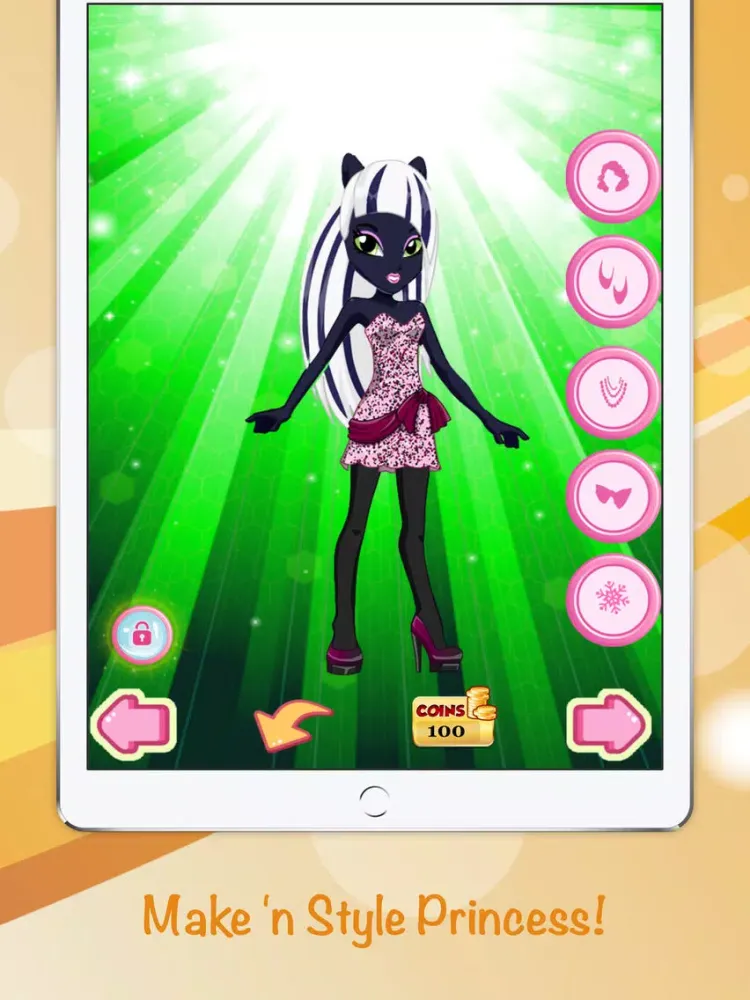 Chrysalis Dark Queen dress up Celeb Glamorous iPad  Ekran Görüntüleri