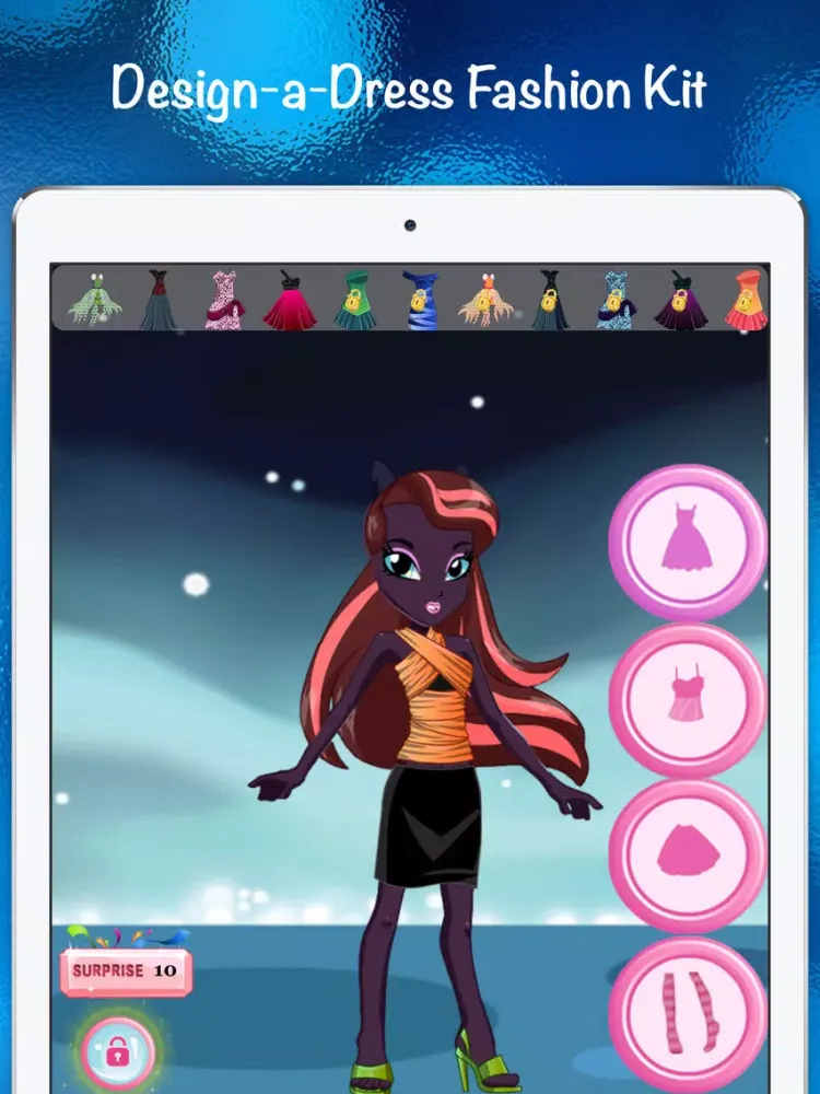 Chrysalis Dark Queen dress up Celeb Glamorous iPad  Ekran Görüntüleri