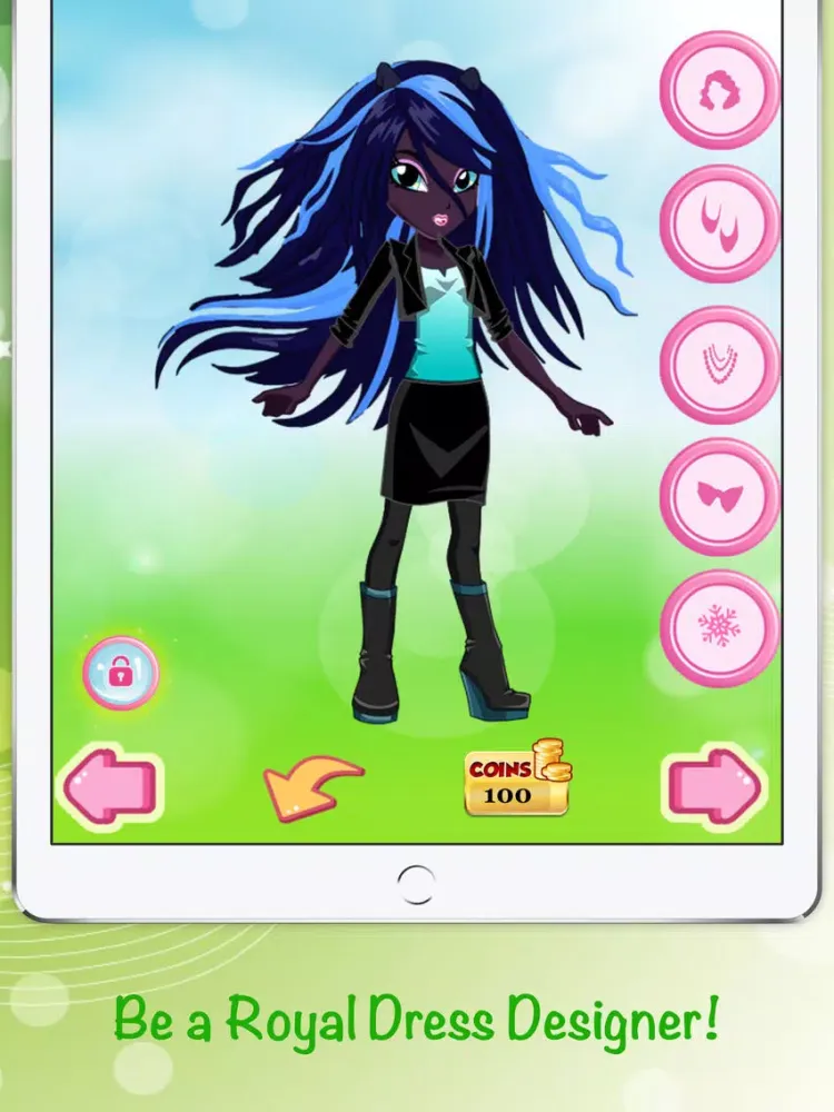 Chrysalis Dark Queen dress up Celeb Glamorous iPad  Ekran Görüntüleri