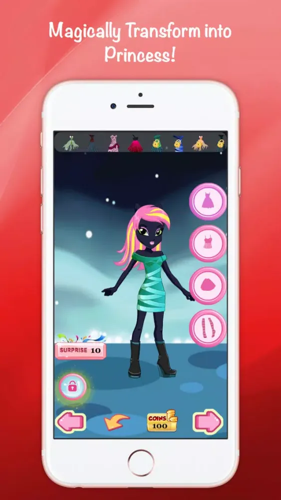 Chrysalis Dark Queen dress up Celeb Glamorous Ekran Görüntüleri