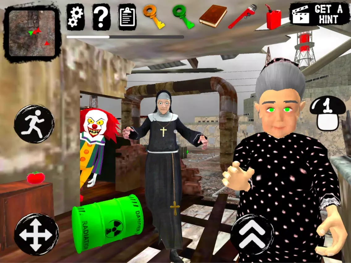 Chernobyl Neighbor. Clown Gang iPad 应用截图