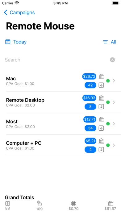 Tangkapan skrin Monitor and Manage Search Ads