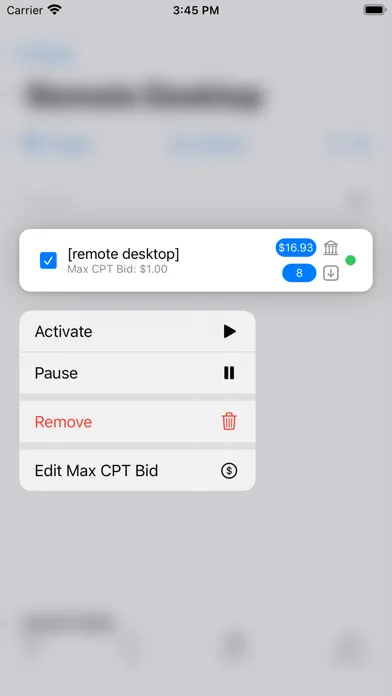 Tangkapan skrin Monitor and Manage Search Ads