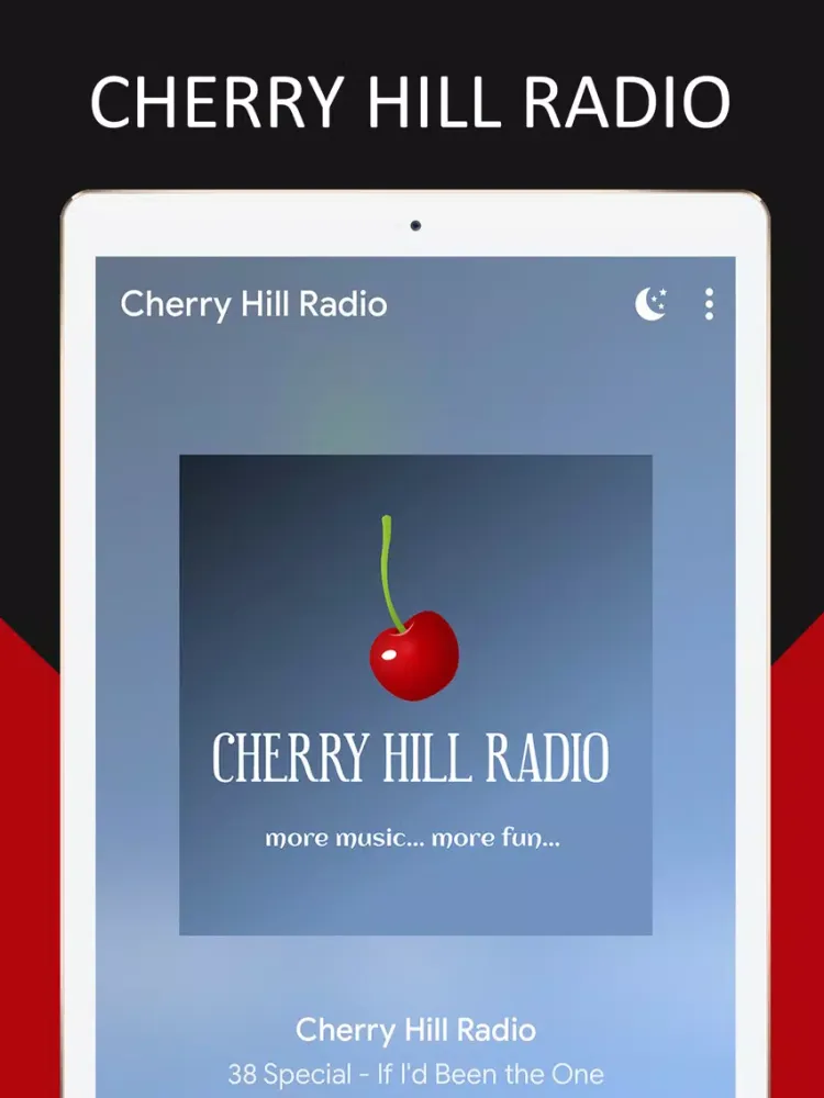 Capturas de tela do Cherry Hill Radio iPad 