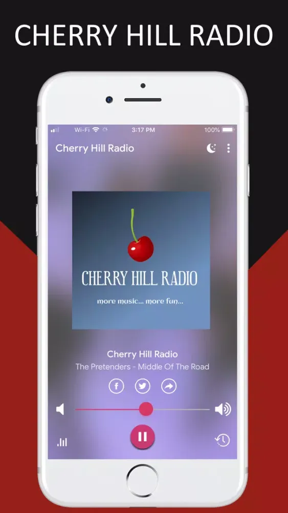 Capturas de tela do Cherry Hill Radio